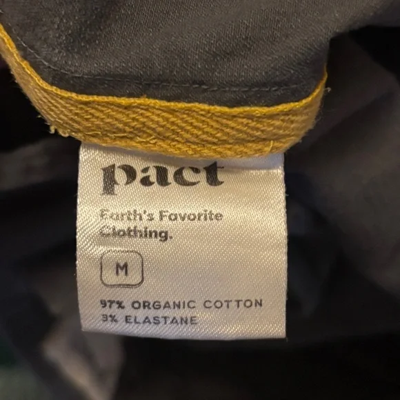 Pact Charcoal Gray Drawstring Pants - Picture 7 of 7